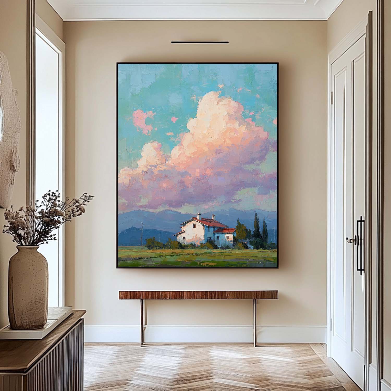 Landscape Canvas Art #LA096