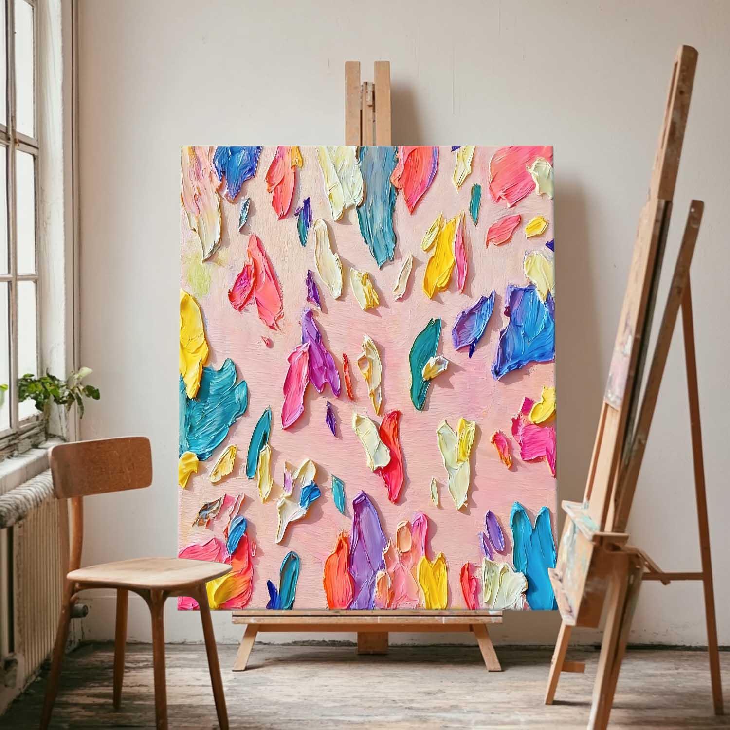 Abstract Canvas Art #AB776