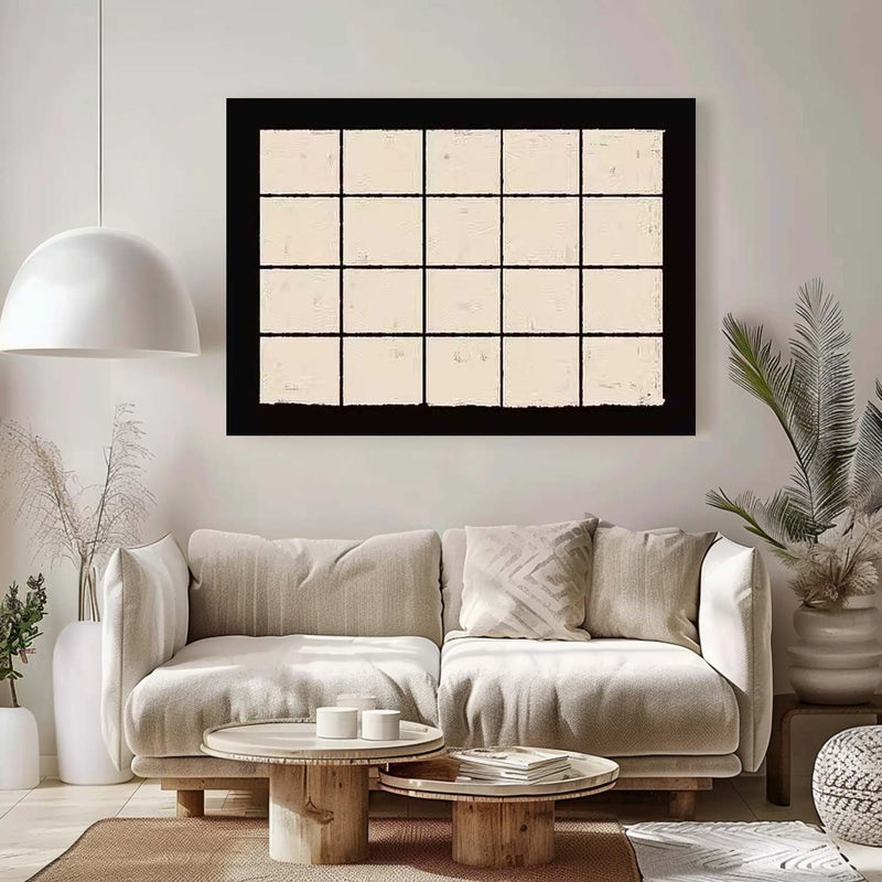 Geometry Large Wall Art Texture Abstract Oil Painting Original Minimalist Abstract Acrylic Painting Home Decor