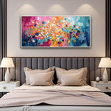 Colorful Texture Abstract Oil Painting Big Canvas Artwork Modern Acrylic Painting Original Wall Art