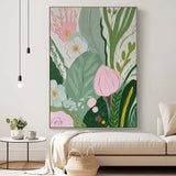 Original Modern Flowers Artwork Abstract Oil Painting On Canvas Impressionism Floral Wall Art Home Decor