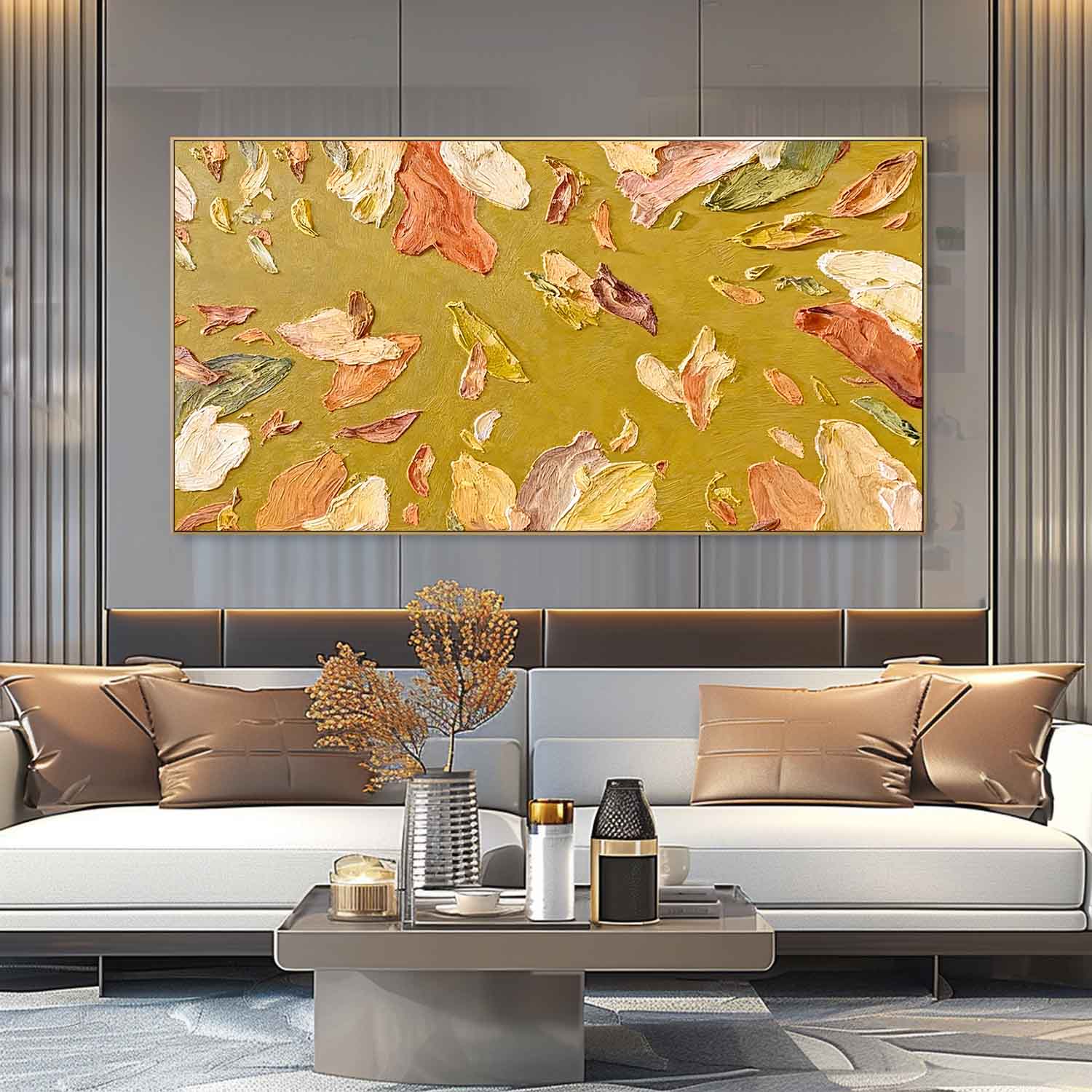 Abstract Canvas Art #AB789