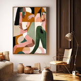 Original Luxury Painting Picasso Style Art Large Abstract Colorful Paintings On Canvas Textured Oil Acrylic Painting Wall Decor