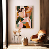 Large Abstract Colorful Paintings On Canvas Original Luxury Painting Picasso Style Art Textured Oil Acrylic Painting Wall Decor